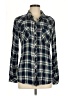 Rails Plaid Blue Long Sleeve Button-Down Shirt Size M - photo 1