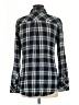 Rails Plaid Blue Long Sleeve Button-Down Shirt Size M - photo 2