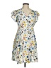 Zara Basic Print Yellow Casual Dress Size M - photo 1