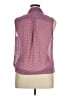 Liz Claiborne 100% Polyester Polka Dots Purple Sleeveless Blouse Size XL - photo 2