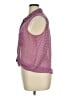 Liz Claiborne 100% Polyester Polka Dots Purple Sleeveless Blouse Size XL - photo 5