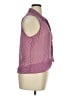 Liz Claiborne 100% Polyester Polka Dots Purple Sleeveless Blouse Size XL - photo 4
