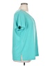 Covington Teal Short Sleeve Blouse Size 16 - 18 - photo 4