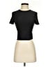 Aerie Black Short Sleeve Turtleneck Size S - photo 1