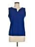 Talbots Blue Sleeveless Blouse Size M - photo 1