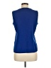 Talbots Blue Sleeveless Blouse Size M - photo 2