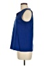 Talbots Blue Sleeveless Blouse Size M - photo 5
