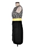 Connected Apparel Graphic Black Cocktail Dress Size 6 - photo 5