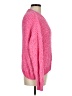 Skies Are Blue 100% Polyester Tweed Pink Pullover Sweater Size M - photo 4