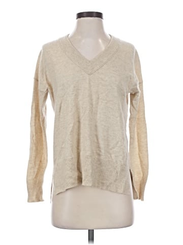 Madewell Cashmere Ex-Boyfriend Pullover Sweater (view 1)