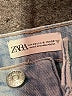 Zara Blue Denim Shorts Size 6 - photo 3