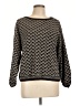 Max Studio Houndstooth Black Pullover Sweater Size L (estimated) - photo 1