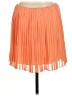 Everly 100% Polyester Solid Orange Formal Skirt Size M - photo 2