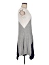 Perceptions Color Block Gray Casual Dress Size 6 - photo 4