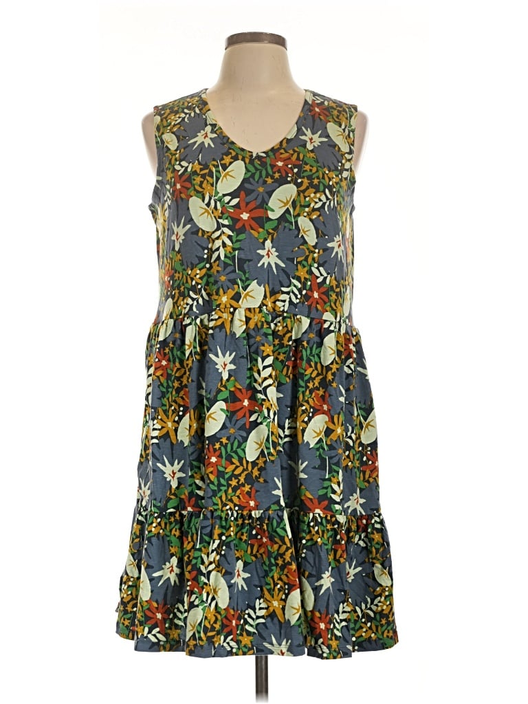 Pre-owned Toad And Co Casual Dress In Gray