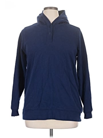 Lands' End Pullover Hoodie (view 1)