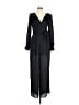 River Island Solid Black Jumpsuit Size 12 - photo 1