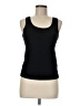 Three Dots 100% Cotton Black Tank Top Size M - photo 1
