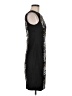 Connected Apparel Graphic Black Cocktail Dress Size 6 - photo 4
