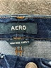 Aero Chevron-herringbone Blue Jeans Size 6 - photo 7