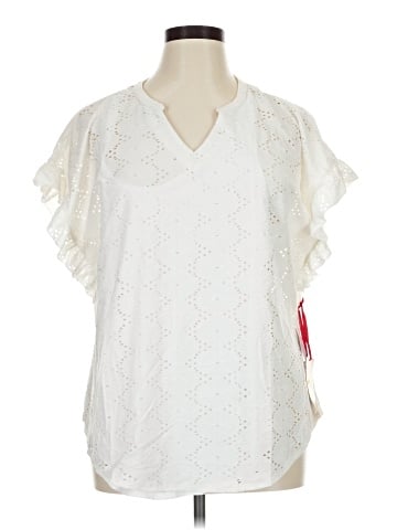 Ruby Rd. Short Sleeve Blouse (view 1)