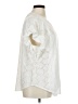 Ruby Rd. White Short Sleeve Blouse Size XL - photo 4
