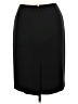 Le Suit 100% Polyester Solid Black Formal Skirt Size 14 - photo 2