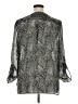 Apt. 9 100% Polyester Silver 3/4 Sleeve Blouse Size XL - photo 2