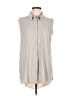 Athleta Gray Sleeveless Button-Down Shirt Size L - photo 1