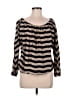 Willi Smith 100% Polyester Black 3/4 Sleeve Blouse Size M - photo 1