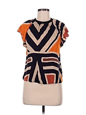 Olivaceous Short Sleeve Blouse (view 1)