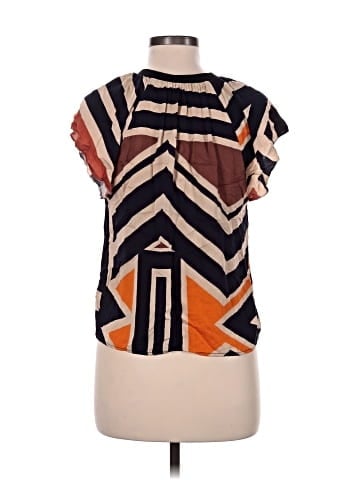 Olivaceous Short Sleeve Blouse (view 2)