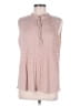 Adrianna Papell Pink Sleeveless Blouse Size M - photo 1