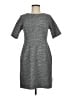 Lands' End Tweed Gray Casual Dress Size 8 (petite) - photo 1