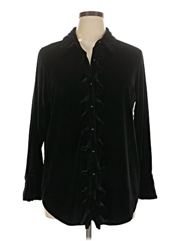 Jaclyn Smith Long Sleeve Blouse (view 1)
