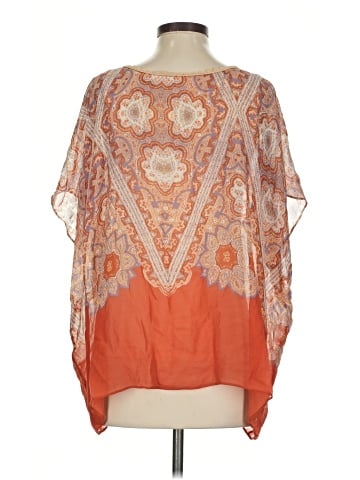 Maeve Short Sleeve Silk Top (view 2)