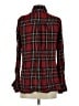 Westbound 100% Rayon Plaid Red Long Sleeve Blouse Size S - photo 2
