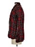 Westbound 100% Rayon Plaid Red Long Sleeve Blouse Size S - photo 5