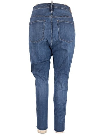 Madewell Tall 10" High-Rise Skinny Crop Jeans: Button-Front TENCEL&trade; Denim Edition (view 2)