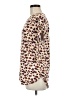 Cupio Animal Print Brown Short Sleeve T-Shirt Size M - photo 5