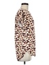 Cupio Animal Print Brown Short Sleeve T-Shirt Size M - photo 4