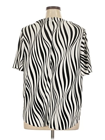 Alfani Short Sleeve Blouse (view 2)