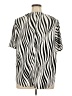 Alfani Ivory Short Sleeve Blouse Size 1X - photo 2