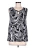 Espresso Silver Sleeveless T-Shirt Size M - photo 1