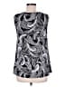 Espresso Silver Sleeveless T-Shirt Size M - photo 2