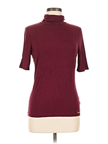 MICHAEL Michael Kors Short Sleeve Turtleneck (view 1)