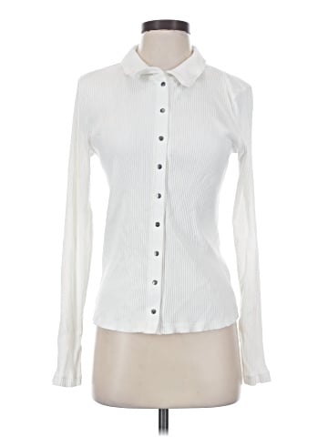Madewell Snap-Front Cardigan Top (view 1)
