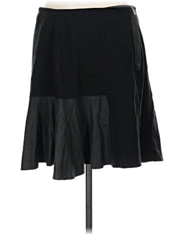 Elie Tahari Faux Leather Skirt (view 2)