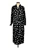 Worthington 100% Polyester Polka Dots Black Casual Dress Size S - photo 1