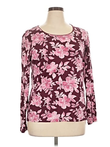 Karen Scott Long Sleeve Blouse (view 1)